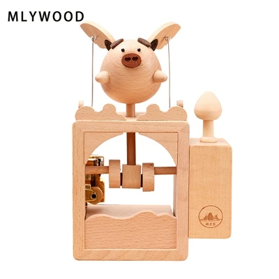 Custom Wood Display Stand for Labubu: Premium Art Toy Solutions από το εργοστ...
